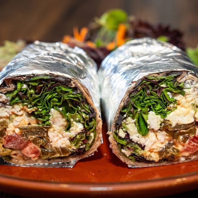 34. Veggie Burrito.