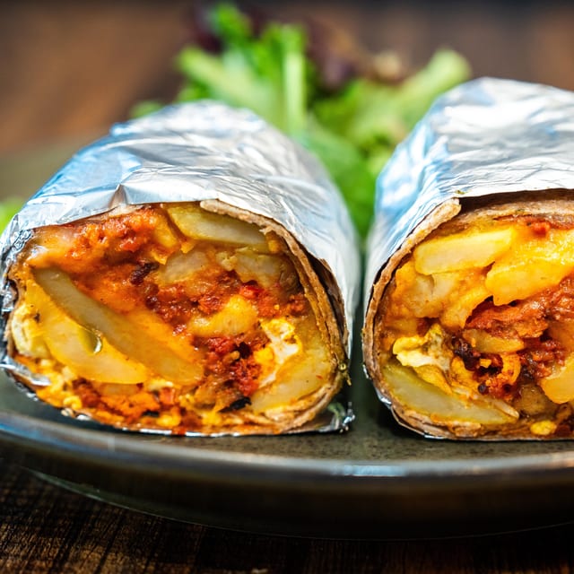 F. Mexican Burrito.