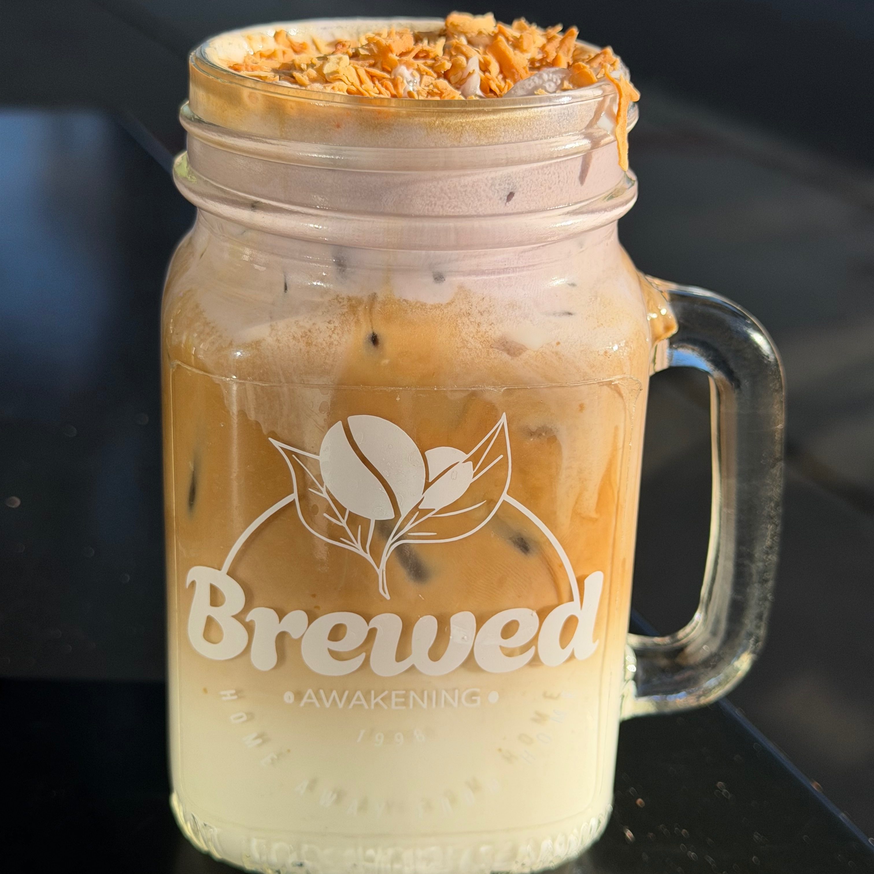 Coconut Ube latte.