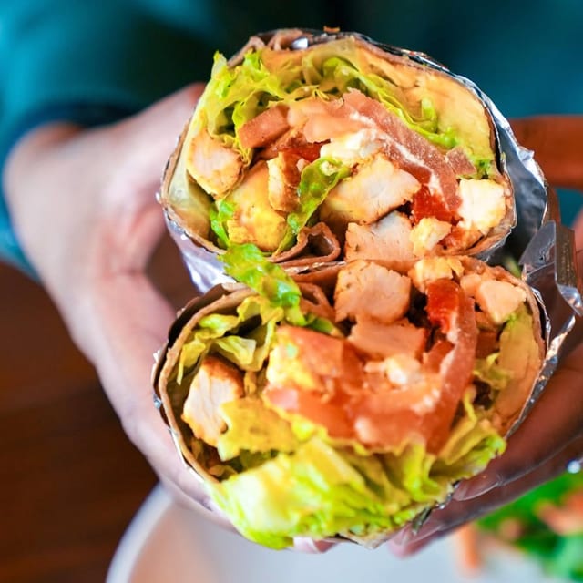 24. California Chicken Wrap.