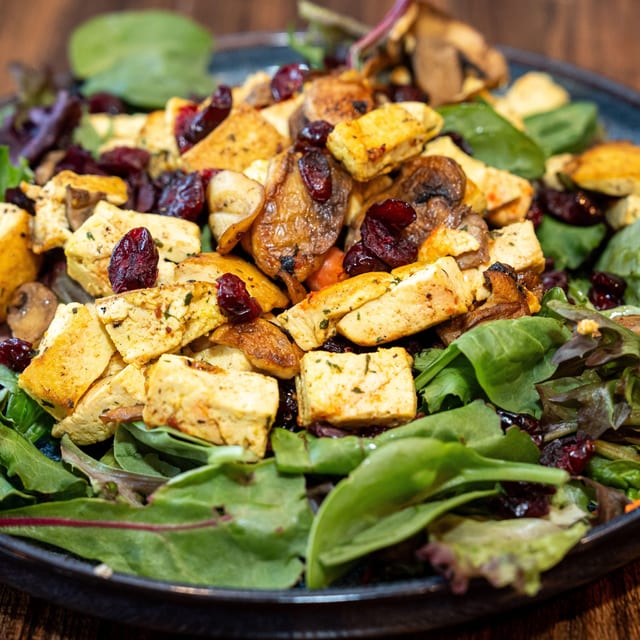 36. Grilled Tofu & Portobella Salad.